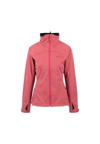 Bergson - Kurtka softshell damska Context ss 3. Kolor: różowy. Materiał: softshell. Sport: turystyka piesza #1