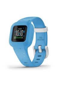 GARMIN - Garmin Vivofit Junior 3 Niebieskie gwiazdy. Kolor: niebieski. Styl: casual