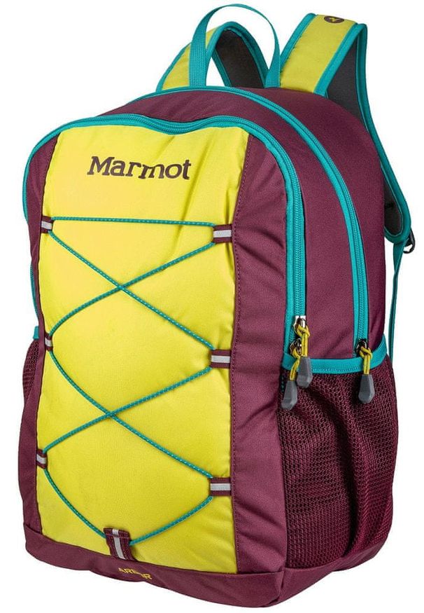 Marmot plecak Kid's Arbor 18L Green Spice/Deep Purple. Kolor: fioletowy