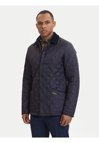Barbour Kurtka przejściowa Heritage Liddesdale MQU0240NY92 Granatowy Regular Fit. Kolor: niebieski. Materiał: syntetyk #1