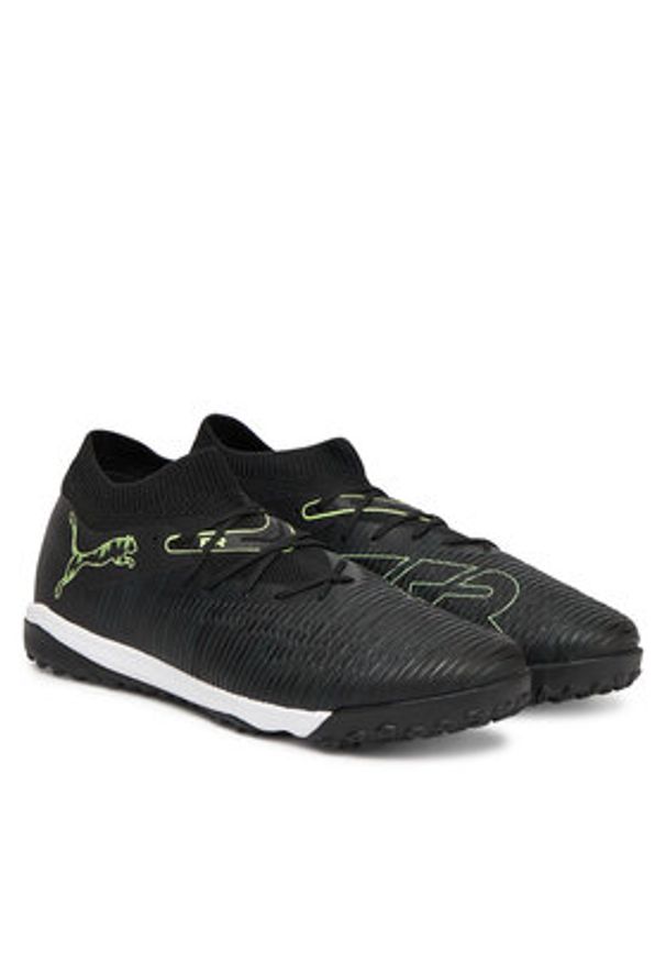 Puma Buty do piłki nożnej Future 8 Match Tt 108597 02 Czarny. Kolor: czarny. Materiał: syntetyk, materiał