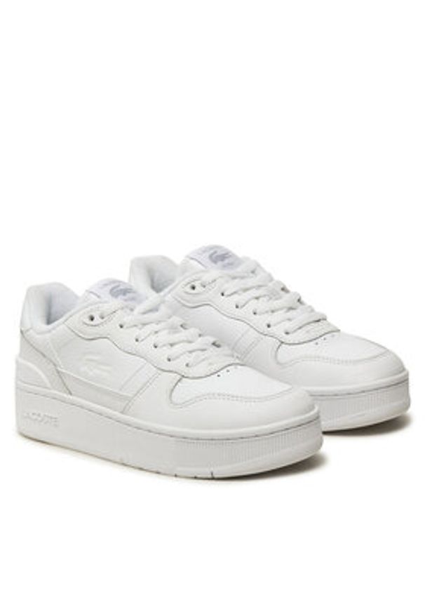Lacoste Sneakersy 7-48SFA0046 Biały. Kolor: biały. Materiał: skóra