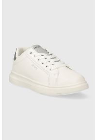 Levi's® - Levi's sneakersy ELLIS kolor biały 233415.50. Okazja: na spotkanie biznesowe. Nosek buta: okrągły. Kolor: biały. Materiał: guma #3