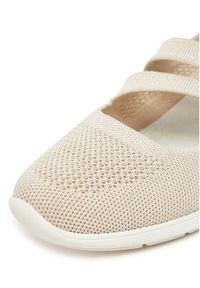 Remonte Półbuty R7102-60 Beżowy. Kolor: beżowy. Materiał: materiał