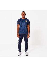 Koszulka piłkarska dla dorosłych Real Madrid. Kolor: niebieski. Materiał: poliester. Sport: piłka nożna #1