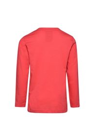 Diadora - Koszulka dziecięca DIADORA JU.LS T-SHIRT CHROMIA. Kolor: czerwony. Długość rękawa: długi rękaw