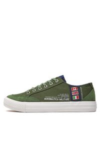 Aeronautica Militare Sneakersy 241SC280CT3336 Zielony. Kolor: zielony. Materiał: skóra #5