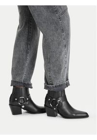 Badura Botki EO-BONNIE-501-25 Czarny. Kolor: czarny. Materiał: skóra #7