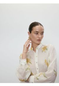 Reserved - Koszula z lyocellem - wielobarwny. Materiał: tkanina #1