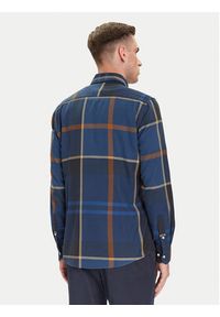 Barbour Koszula Dunoon MSH4980TN54 Granatowy Regular Fit. Kolor: niebieski. Materiał: bawełna #4
