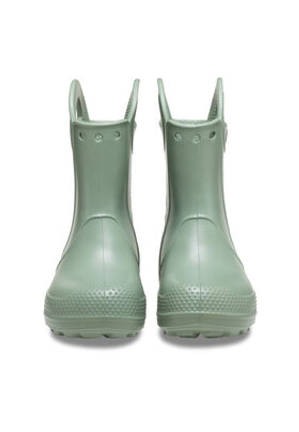 Crocs Kalosze Handle Rain Boot Kids 12803 Zielony. Kolor: zielony