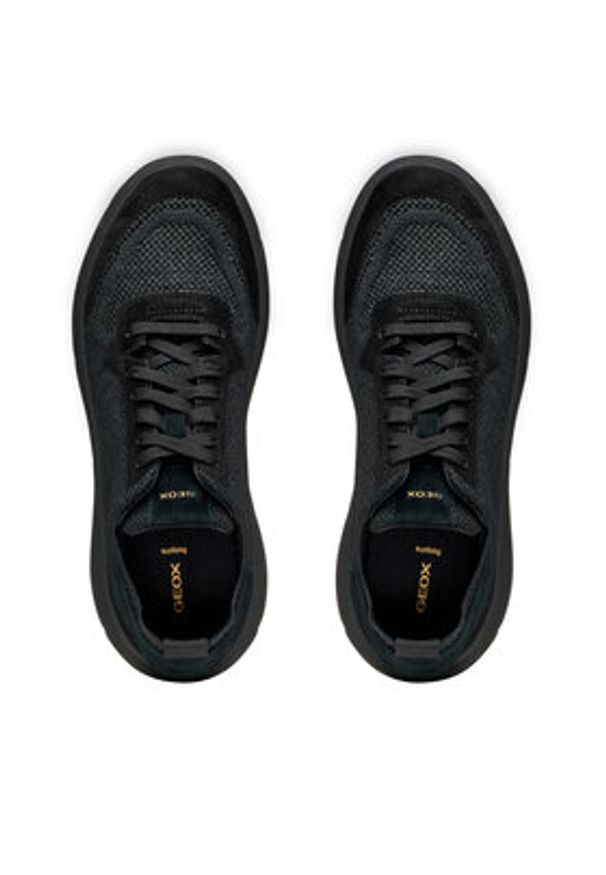 Geox Sneakersy D Nebula 2.0 X D55NHA 0009T C9999 Czarny. Kolor: czarny. Materiał: materiał
