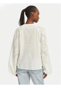 BOSS Bluzka Belvast 50559073 Biały Regular Fit. Kolor: biały. Materiał: bawełna #4