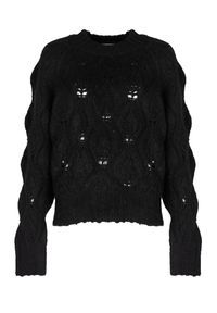 Silvian Heach Sweter "Oversize" | CVA22153MA | Kobieta | Czarny. Kolor: czarny. Materiał: wełna, akryl, poliester, elastan