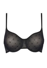 DKNY Biustonosz z fiszbiną DK4039 Czarny. Kolor: czarny. Materiał: syntetyk #4