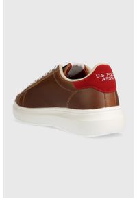 U.S. Polo Assn. sneakersy CODY kolor brązowy CODY001M/CH1. Nosek buta: okrągły. Zapięcie: sznurówki. Kolor: brązowy. Materiał: guma #5