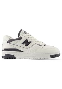 Buty damskie New Balance BBW550BH – białe. Okazja: na co dzień. Kolor: biały. Materiał: syntetyk, materiał, skóra. Szerokość cholewki: normalna