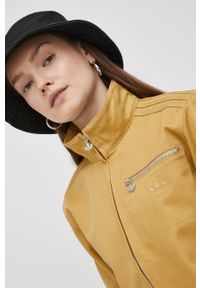 adidas Originals Bluza bawełniana HE4735 damska kolor żółty gładka. Okazja: na co dzień. Kolor: żółty. Materiał: bawełna. Wzór: gładki. Styl: casual #3