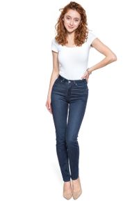 Lee - SPODNIE DAMSKIE LEE SCARLETT HIGH POLISHED INDIGO L626RKKD 112114347 #8