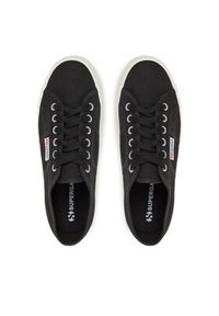 Superga Tenisówki 2790 Platform S9111LW Czarny. Kolor: czarny. Materiał: materiał. Obcas: na platformie #4