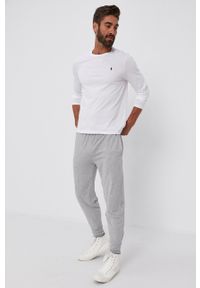 Polo Ralph Lauren Spodnie 714844763001 męskie kolor szary gładkie. Kolor: szary. Wzór: gładki #4