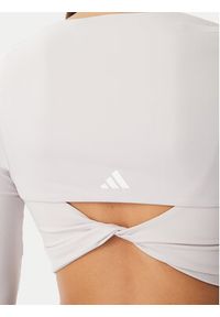 Adidas - adidas Koszulka techniczna Power Essentials Workout Contour KD2217 Fioletowy Slim Fit. Kolor: fioletowy. Materiał: syntetyk #3