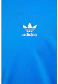 adidas Originals bluza męska kolor niebieski z aplikacją. Kolor: niebieski. Materiał: materiał. Wzór: aplikacja #2