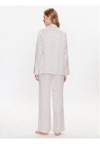 Karl Lagerfeld - KARL LAGERFELD Piżama 225W2133 Biały Regular Fit. Kolor: biały. Materiał: wiskoza #3