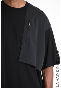La Haine Inside Us T-Shirt | 3Z M1214 | Mężczyzna | Czarny. Kolor: czarny. Materiał: bawełna. Wzór: aplikacja #3