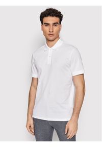 BOSS - Boss Polo Pallas 50468362 Biały Regular Fit. Typ kołnierza: polo. Kolor: biały. Materiał: bawełna