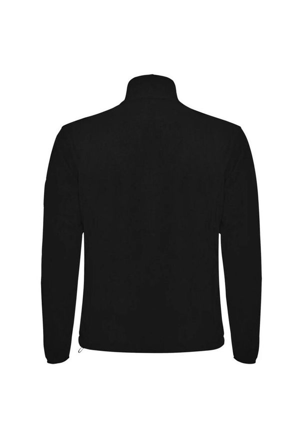ROLY - Męska Kurtka Luciane Z Mikropolaru. Kolor: czarny. Sezon: zima. Styl: sportowy