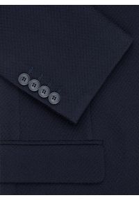 Pako Lorente - PAKO LORENTE - Granatowa marynarka męska z wełny. Kolor: niebieski. Materiał: wełna. Sezon: jesień #6