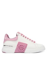 Philipp Plein - PHILIPP PLEIN Sneakersy SAFS USC0904 PLE005N Biały. Kolor: biały. Materiał: skóra #1