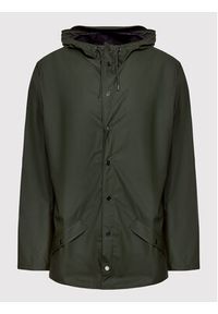 Rains Kurtka przeciwdeszczowa Unisex 12010 Zielony Regular Fit. Kolor: zielony. Materiał: syntetyk #7