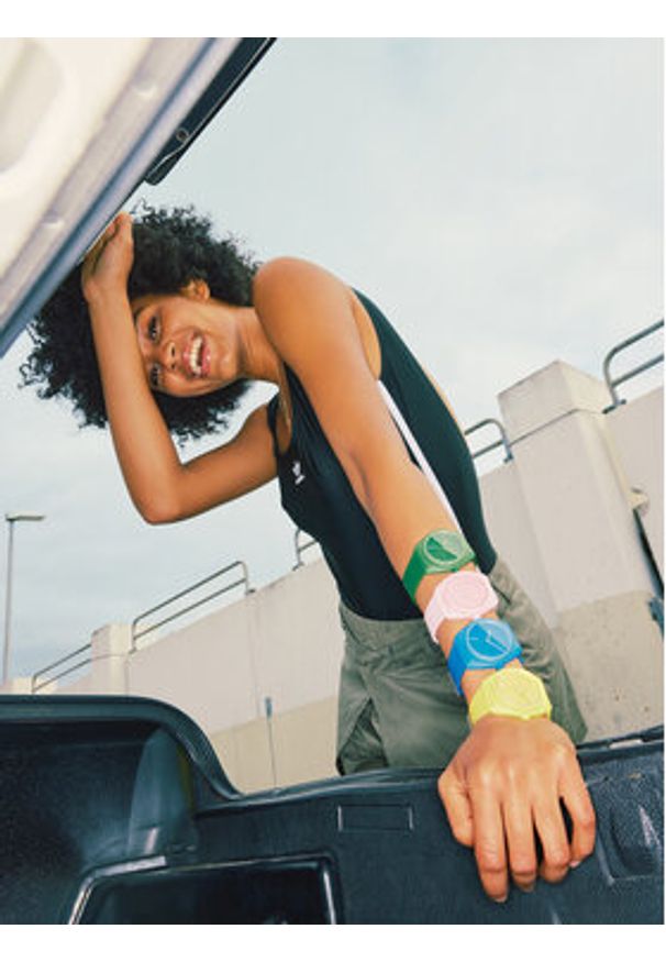 adidas Originals Zegarek Project Three AOST24052 Niebieski. Kolor: niebieski