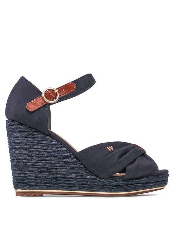 Espadryle Wrangler. Kolor: niebieski