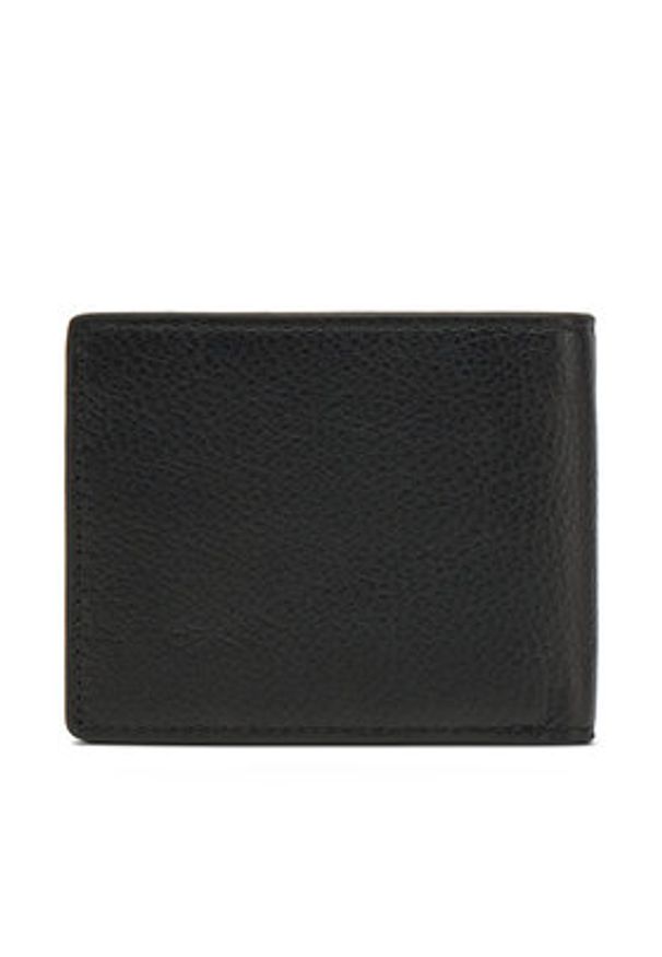 TOMMY HILFIGER - Tommy Hilfiger Duży Portfel Męski Th Monogram Mini Cc Wallet AM0AM13251 Czarny. Kolor: czarny. Materiał: skóra