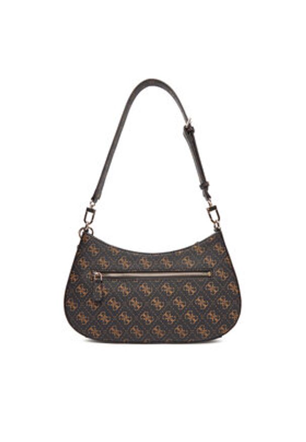 Guess Torebka Noelle II HWQG96 72180 Brązowy. Kolor: brązowy. Materiał: skórzane