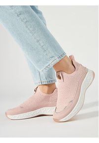 Kurt Geiger Sneakersy Kensington Slip-On 1290053609 Różowy. Zapięcie: bez zapięcia. Kolor: różowy. Materiał: materiał