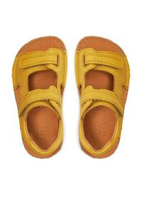 Froddo Sandały Flexy Mini G3150268-4 M Żółty. Kolor: żółty. Materiał: skóra #4