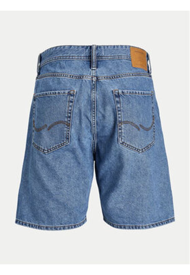 Jack & Jones - Jack&Jones Szorty jeansowe Tony Original 12250233 Niebieski Loose Fit. Kolor: niebieski. Materiał: bawełna