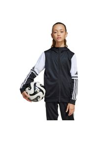 Adidas - Bluza dla dzieci adidas Squadra 25 Hoody. Kolor: czarny, biały, wielokolorowy. Sport: fitness