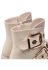DeeZee Botki WS5680-14 Beżowy. Kolor: beżowy. Materiał: skóra #4