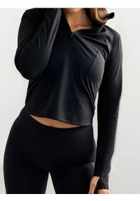 Sinsay - Bluzka sportowa Gym Hard - czarny. Kolor: czarny. Styl: sportowy #1