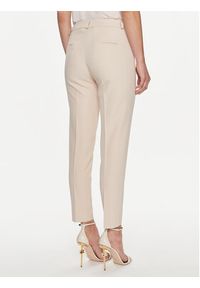 Maryley Spodnie materiałowe 24EB52Z/43GE Beżowy Slim Fit. Kolor: beżowy. Materiał: syntetyk #10