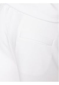 Hugo Spodnie dresowe Drasillia 50486457 Biały Relaxed Fit. Kolor: biały. Materiał: bawełna, dresówka
