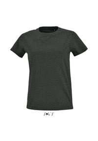 SOL'S - Koszulka damska Sol's Imperial Fit. Kolor: szary, wielokolorowy, brązowy #1