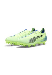 Puma - Buty piłkarskie unisex PUMA ULTRA 5 PRO FG/AG. Kolor: żółty, niebieski, wielokolorowy, biały. Sport: piłka nożna