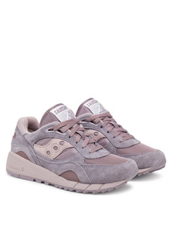Saucony Sneakersy Shadow 6000 S70441 70 Fioletowy. Kolor: fioletowy. Materiał: zamsz, skóra
