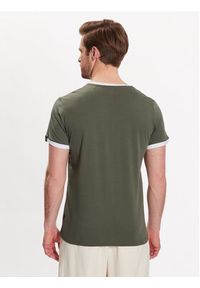 Alpha Industries T-Shirt Basic T Contrast 106501 Zielony Regular Fit. Kolor: zielony. Materiał: bawełna #5